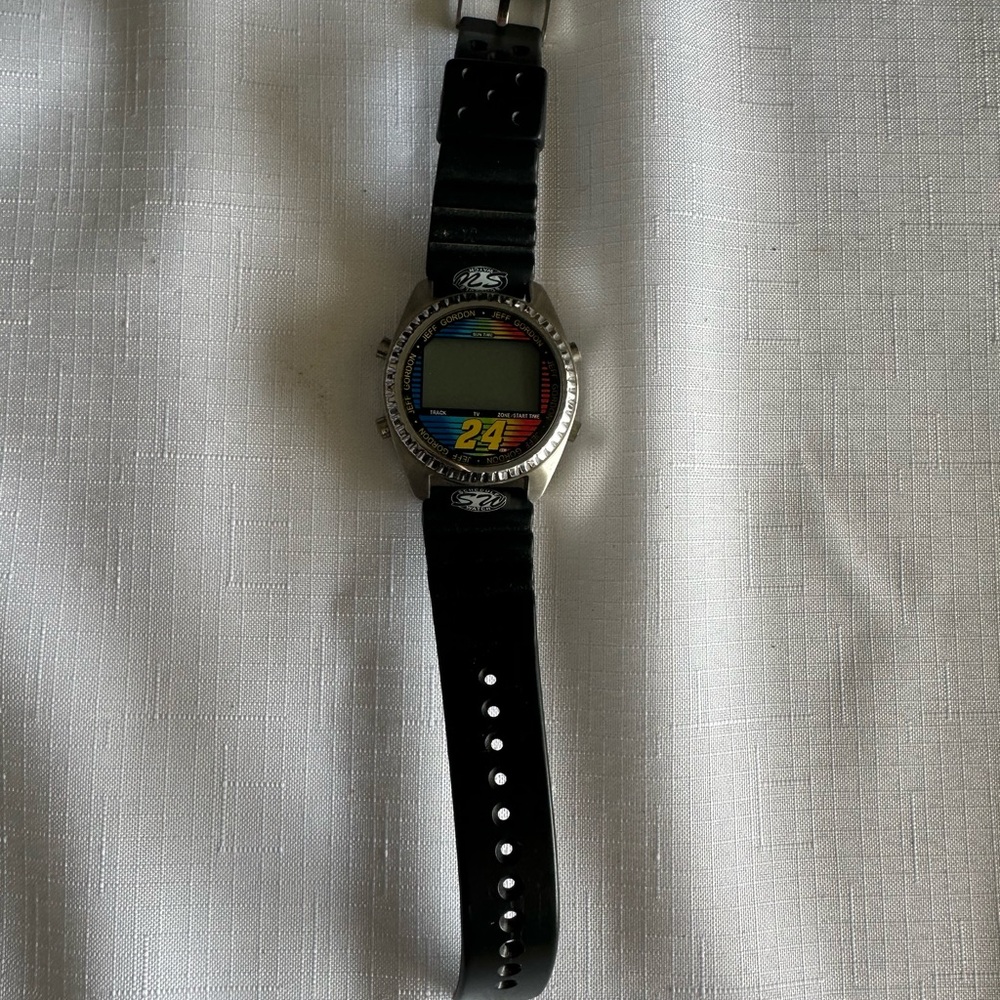 Mens vintage Jeff‎ Gordon racing sports wrist watch - Picture 4 of 4